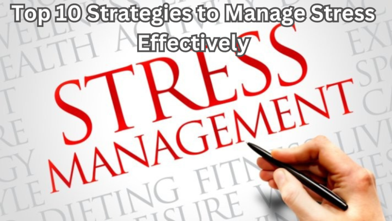 manage stress