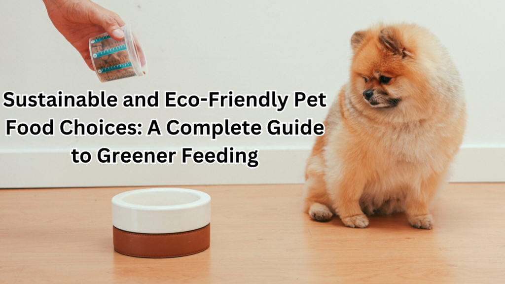 Sustainable and Eco-Friendly Pet Food Choices