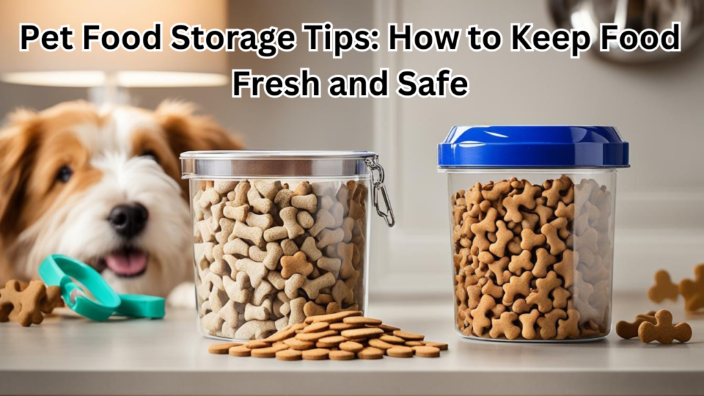 Pet Food Storage