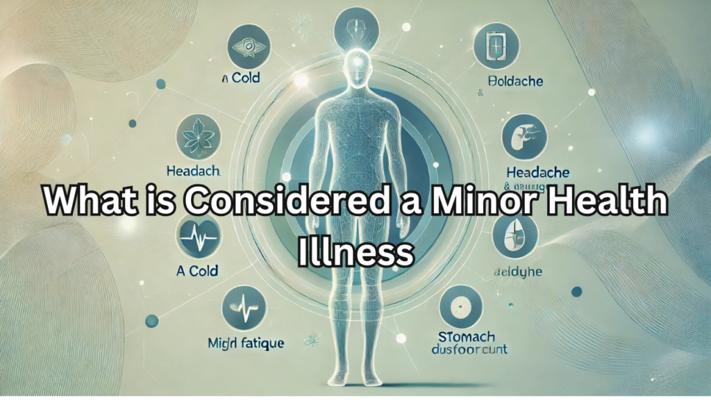 What is Considered a Minor Health Illness